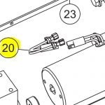 Western Plow Part #51096 – SPINNER MOTOR CONNECTOR
