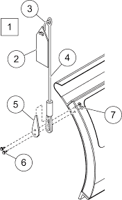 59691 - BLADE GUIDE ROD