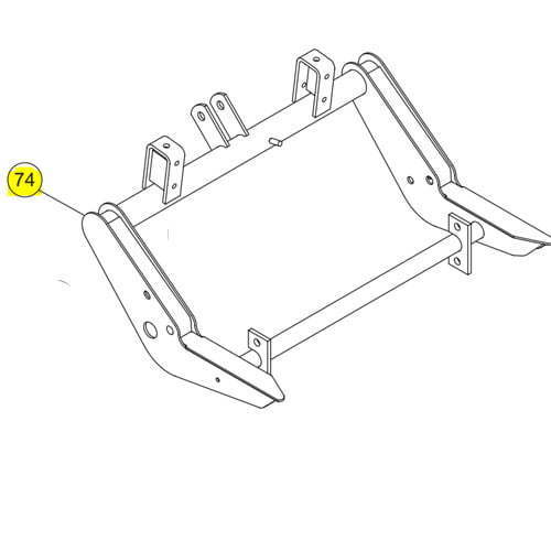 Western Plow Part #67903-1 – FRAME LIFT LOWER UT STD