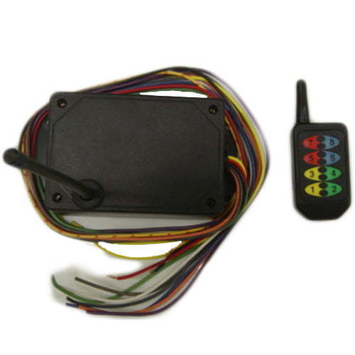 8DP0L4EFA - 8 Button Wireless Remote Control Unit - 4 Latching - 4 Momentary