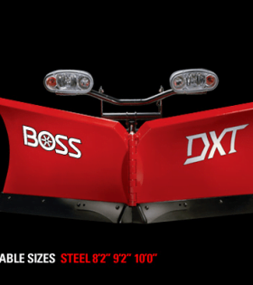 Boss DXT snowplow, boss plows, boss plow for sale, boss v-plows, boss vxt plow, boss v snowplows