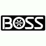 Boss Part # MSC03413 – Undercarriage Pushbeam Logo RT3 Plow “Boss” Decal Sticker