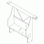 LBA04701 - LIGHT BRACKET ASSY,RTII,93-94