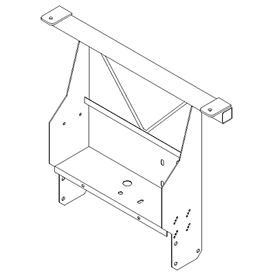 LBA04701 - LIGHT BRACKET ASSY,RTII,93-94