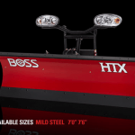 Boss HTX Steel snowplow