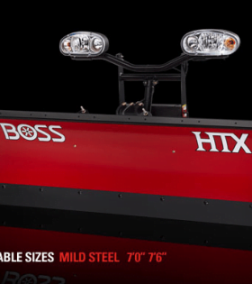 Boss HTX Steel snowplow, boss plow for sale, boss steel plow, boss HTX