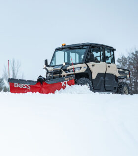 Boss ATV/UTV V Plow, 6ft 6in XT Snow Plow - Image 2