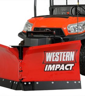 Western Impact UTV V-plow