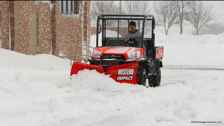 Western Impact UTV V Plow