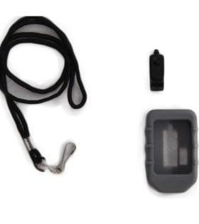 Rubber Boot and Lanyard for Wireless Transmitter - 8 Button KeyFobs, Spreader KeyFobs