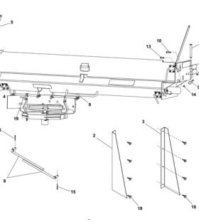 Western UTS Mounting Kit Parts