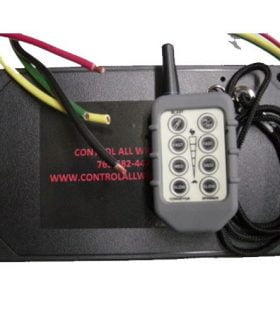 Dual DC Electric Salt Spreader Wireless Controllers