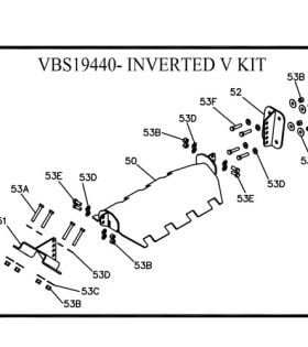 Boss VBX3000 Inverted V Kit Parts