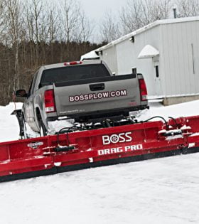 Boss Snowplow Drag Pro Back Blade Snow Plow