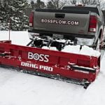 Boss Drag Pro Plow Rear Mounted Back Drag Plow