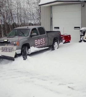 Boss Drag Pro Back Blade Snow Plow