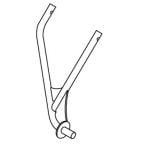 Boss Plow Part #BXP16812-03 – Loader Box Plow Wing Arm Brace