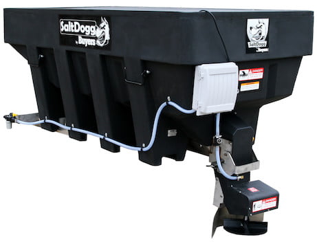 SaltDogg® 12 VDC Pre-Wet Kit With One 30-Gallon Poly V-Box Mount Reservoir for SHPE Series Spreaders