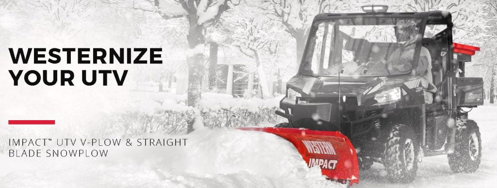 Western UTV Impact Snow Plows For Sale