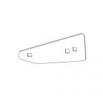 Boss Part # BAX08031-03 – Wing Extension Mounting Plate