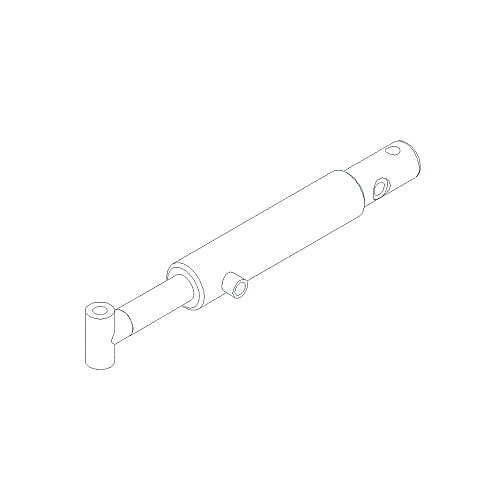 Boss Part # HYD13606 - ATV/UTV Straight Blade Hydraulic Angle Cylinder