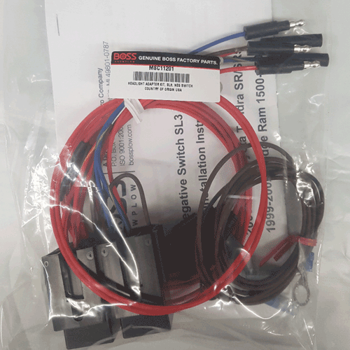 Negative Switch Sl3 Relay Kit Headlight, Boss Plow Wiring Diagram Chevy Colorado
